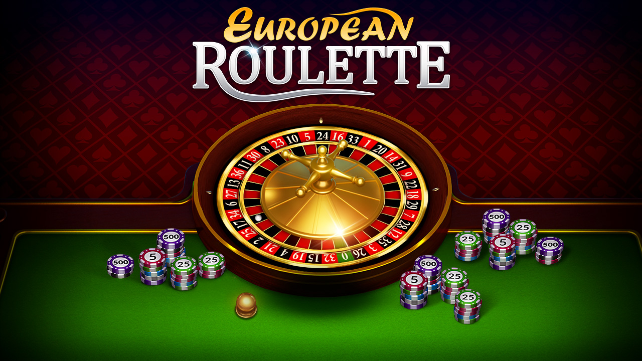 European Roulette table